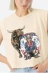 American Rodeo Clown Women's Garment-Dyed Heavyweight Muscle Tee