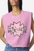 Pink Mesa Moonrise Women's Garment-Dyed Heavyweight Muscle Tee