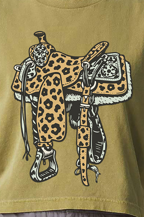 Spotted Saddle Women's Garment-Dyed Heavyweight Muscle Tee