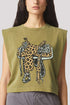 Spotted Saddle Women's Garment-Dyed Heavyweight Muscle Tee