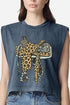 Spotted Saddle Women's Garment-Dyed Heavyweight Muscle Tee