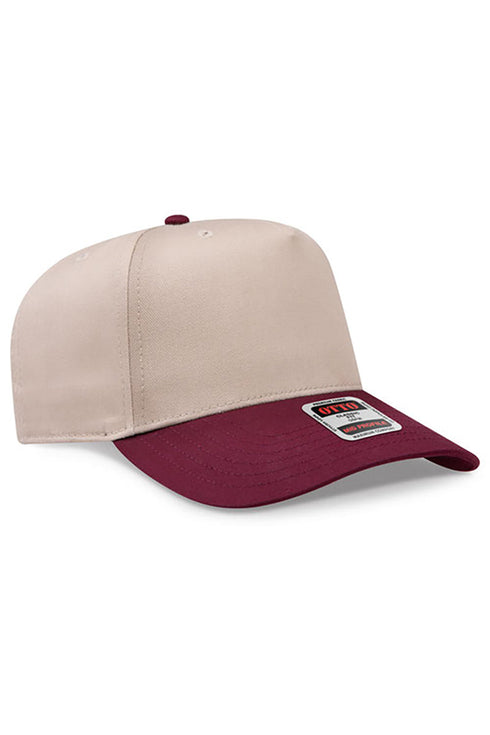 The Fall I Turned Petty Embroidered Otto Crown Split Baseball Cap *Choose Thread Color