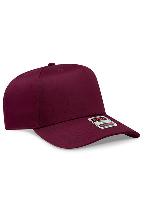 How Lucky Are We Embroidered Otto Crown Split Baseball Cap *Choose Thread Color