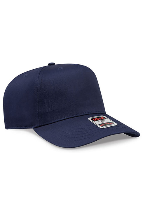 How Lucky Are We Embroidered Otto Crown Split Baseball Cap *Choose Thread Color