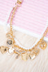 Hearts A Plenty Goldtone & Pearl Handbag Chain