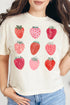 Berry Best Strawberries Comfort Colors Women's Heavyweight Boxy Tee