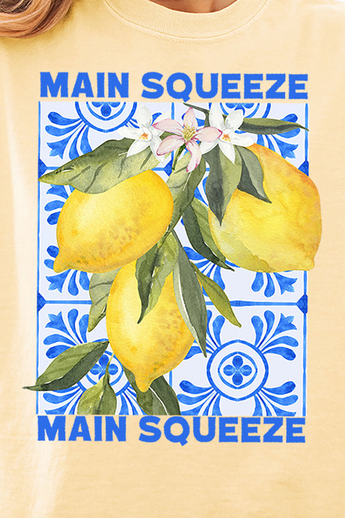 Main Squeeze Comfort Colors Women's Heavyweight Boxy Tee