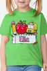 Toddler Personalized Back-to-School Name Tag Girl Fine Jersey Tee *Enter Kid's Name
