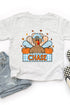 Toddler Personalized Plaid Turkey Tails Fine Jersey Tee *Personalize Your Name