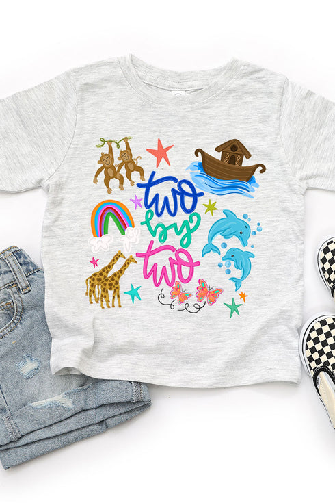 Toddler Two By Two Fine Jersey Tee