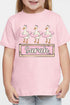 Toddler Personalized Pink Summer Geese Fine Jersey Tee *Personalize Your Name