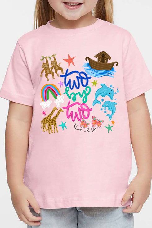 Toddler Two By Two Fine Jersey Tee