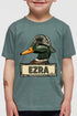 Toddler Personalized Little Mallard Fine Jersey Tee *Personalize Your Name
