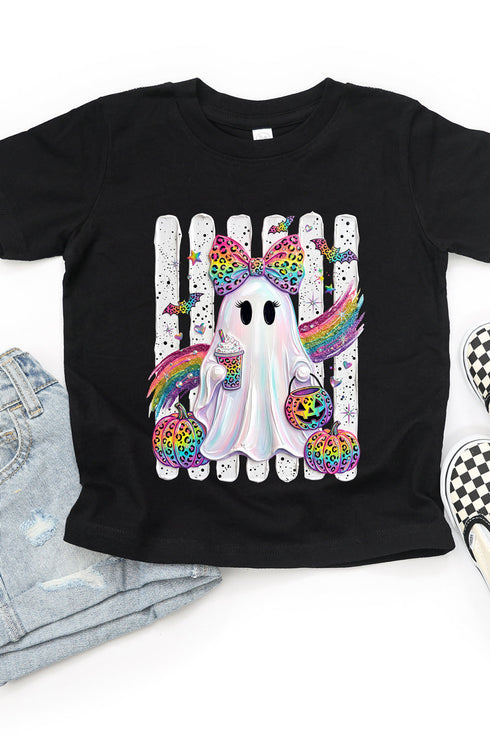 Toddler Rainbow Glam Ghost Fine Jersey Tee