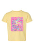 Toddler Gotta Go Buffalo Pink Fine Jersey Tee