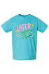 Toddler Pink Later Gator Fine Jersey Tee