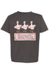 Toddler Personalized Pink Summer Geese Fine Jersey Tee *Personalize Your Name