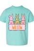 Toddler Personalized Brushstroke Bunny Fine Jersey Tee *Personalize Your Name