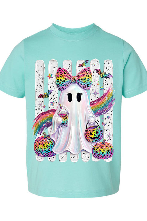 Toddler Rainbow Glam Ghost Fine Jersey Tee