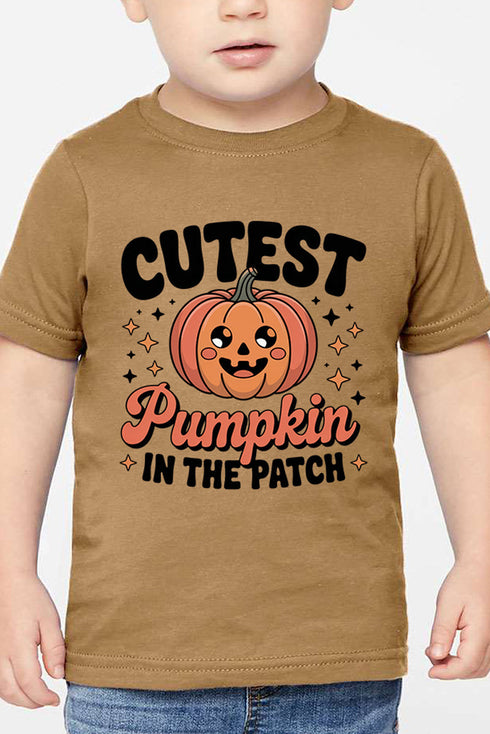 Toddler Cutest Pumpkin Fine Jersey Tee