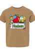 Toddler Personalized Back-to-School Name Tag Boy Fine Jersey Tee *Enter Kid's Name
