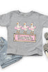 Toddler Personalized Pink Summer Geese Fine Jersey Tee *Personalize Your Name