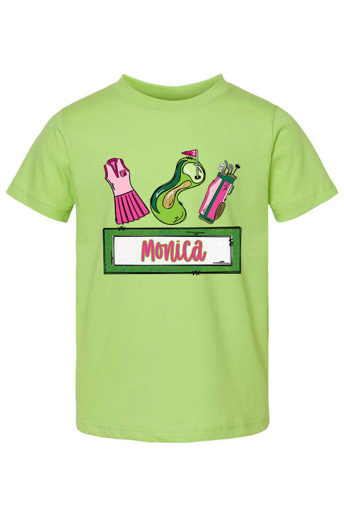 Toddler Personalized Par-Tee Princess Fine Jersey Tee *Personalize Your Name