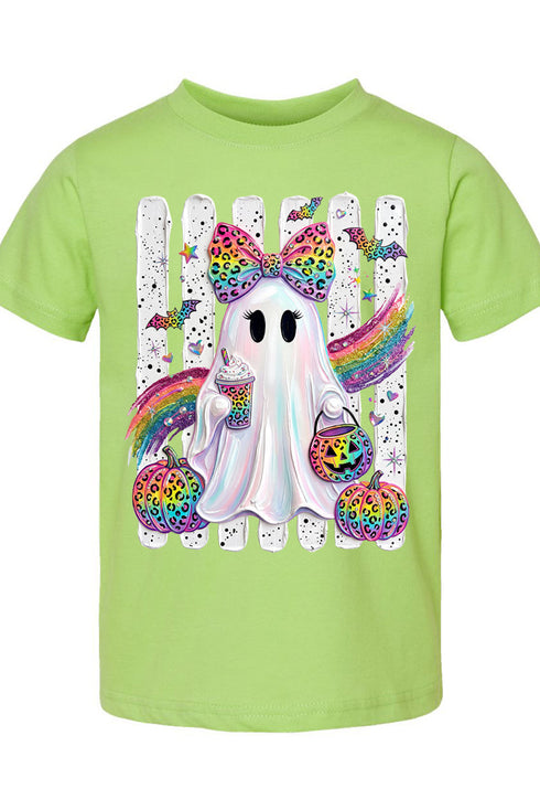 Toddler Rainbow Glam Ghost Fine Jersey Tee