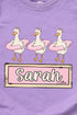 Toddler Personalized Pink Summer Geese Fine Jersey Tee *Personalize Your Name
