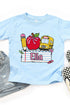 Toddler Personalized Back-to-School Name Tag Girl Fine Jersey Tee *Enter Kid's Name