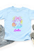 Toddler Personalized Glow & Boo Girl Fine Jersey Tee *Personalize Your Name