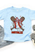 Toddler Personalized Coquette Home Run Hitter Fine Jersey Tee *Personalize Your Name