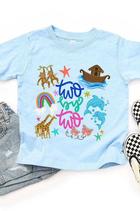 Toddler Two By Two Fine Jersey Tee