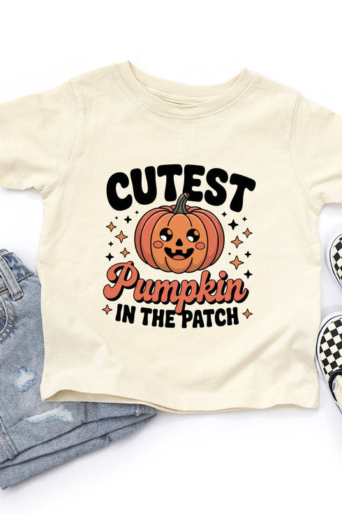 Toddler Cutest Pumpkin Fine Jersey Tee
