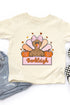 Toddler Personalized Leopard Turkey Tails Fine Jersey Tee *Personalize Your Name