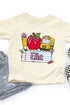 Toddler Personalized Back-to-School Name Tag Girl Fine Jersey Tee *Enter Kid's Name