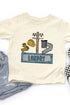 Toddler Personalized Blue Power Crew Kid Fine Jersey Tee *Personalize Your Name