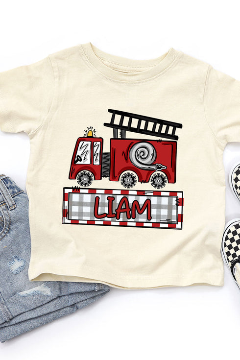 Toddler Personalized Rescue Ready Fine Jersey Tee *Personalize Your Name