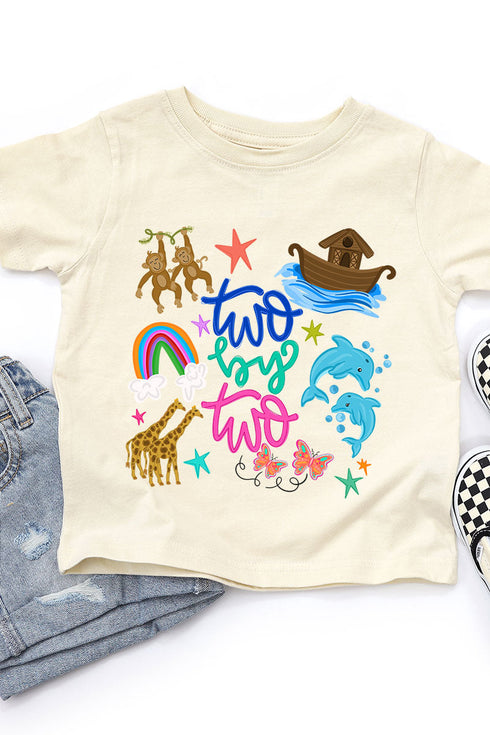 Toddler Two By Two Fine Jersey Tee