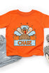 Toddler Personalized Plaid Turkey Tails Fine Jersey Tee *Personalize Your Name