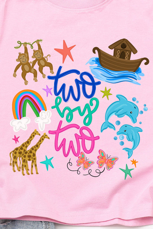 Toddler Two By Two Fine Jersey Tee