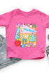 Toddler Personalized School Day Sketches Fine Jersey Tee *Enter Kid's Name