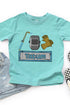 Toddler Personalized Blue Mini Metal Maker Fine Jersey Tee *Personalize Your Name