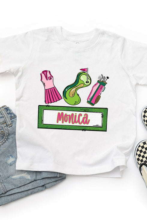 Toddler Personalized Par-Tee Princess Fine Jersey Tee *Personalize Your Name