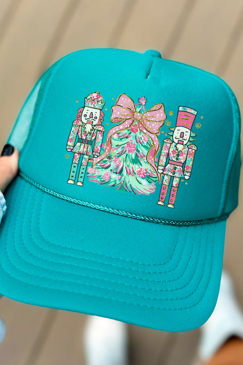 Nutcracker Preppy Blossom Otto Jade Foam Front Trucker Hat
