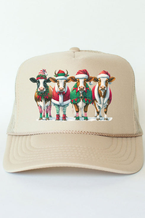 Holly Hooves Otto Khaki Foam Front Trucker Hat