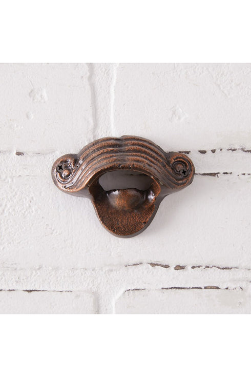 2.25 x 3.25 Mustache Wall Mounted Bottle Opener