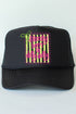 Swirls & Stripes Dilly Dally Otto Foam Front Trucker Hat