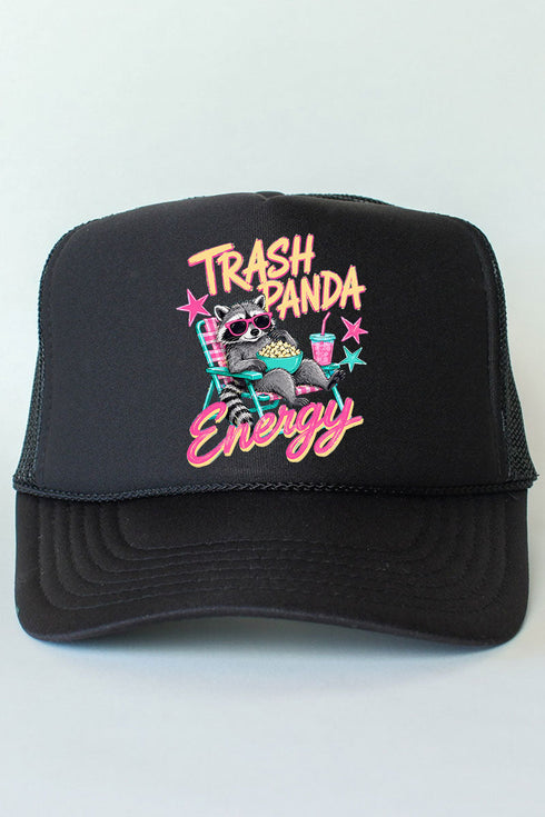 Trash Panda Energy Otto Foam Front Trucker Hat