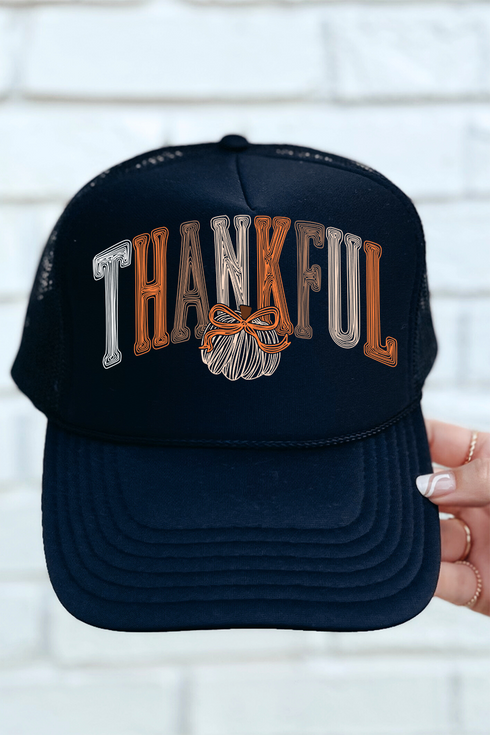 Thankful Sketch Otto Foam Front Trucker Hat